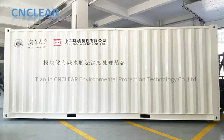 Containerized Seawater/Brackish Water Desalination Units